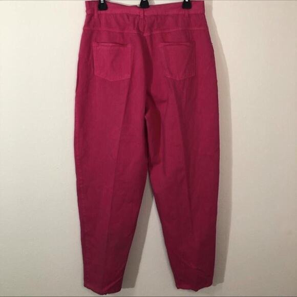 Vintage Justin Allen Islanders Pink Pants Size 15/16 100% Cotton Coastal Grandma - Picture 3 of 4
